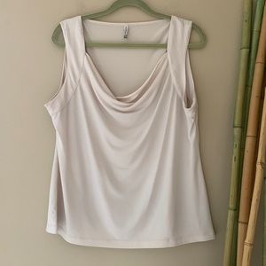 Silk and Satin like Tank Top